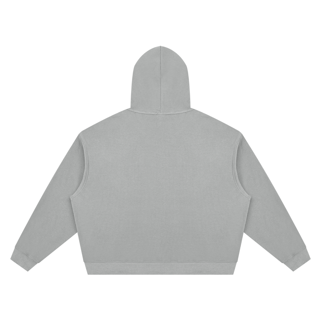 Unisex Waffle Boxy Hoodie