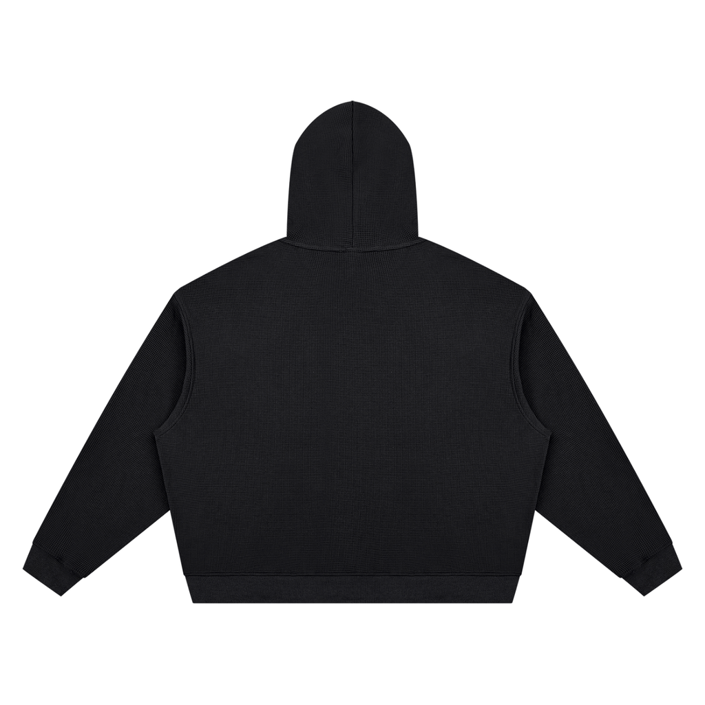 Unisex Waffle Boxy Hoodie