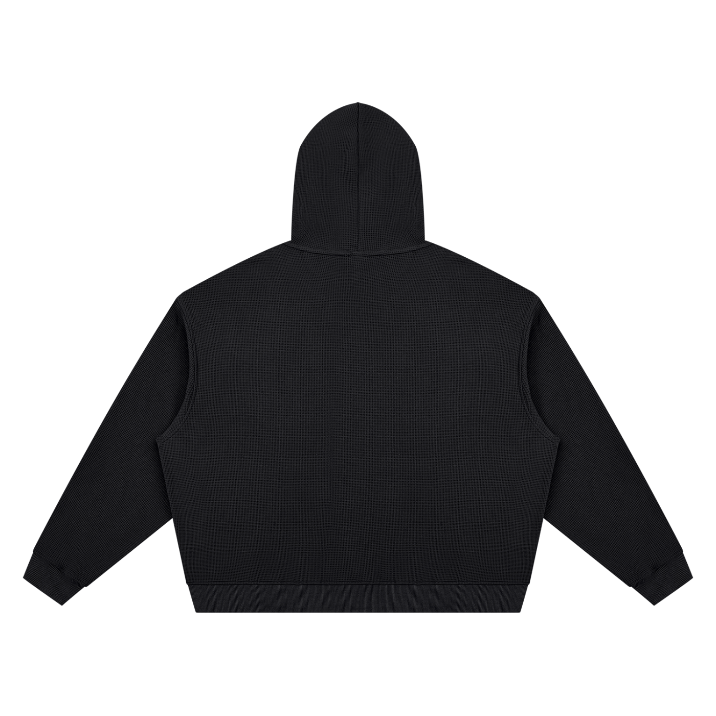 Unisex Waffle Boxy Hoodie
