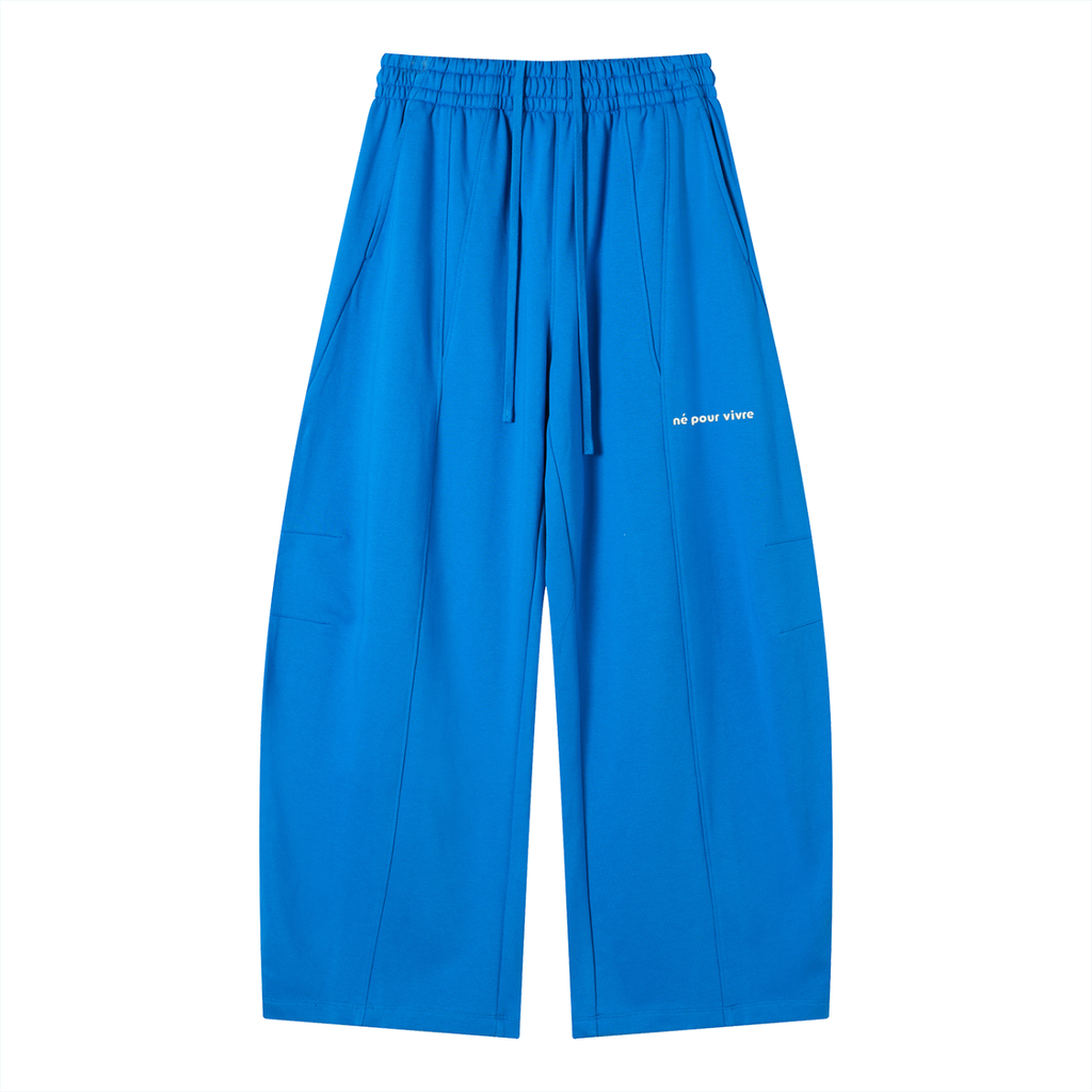 Heavyweight Wide Leg Panel Sweatpants