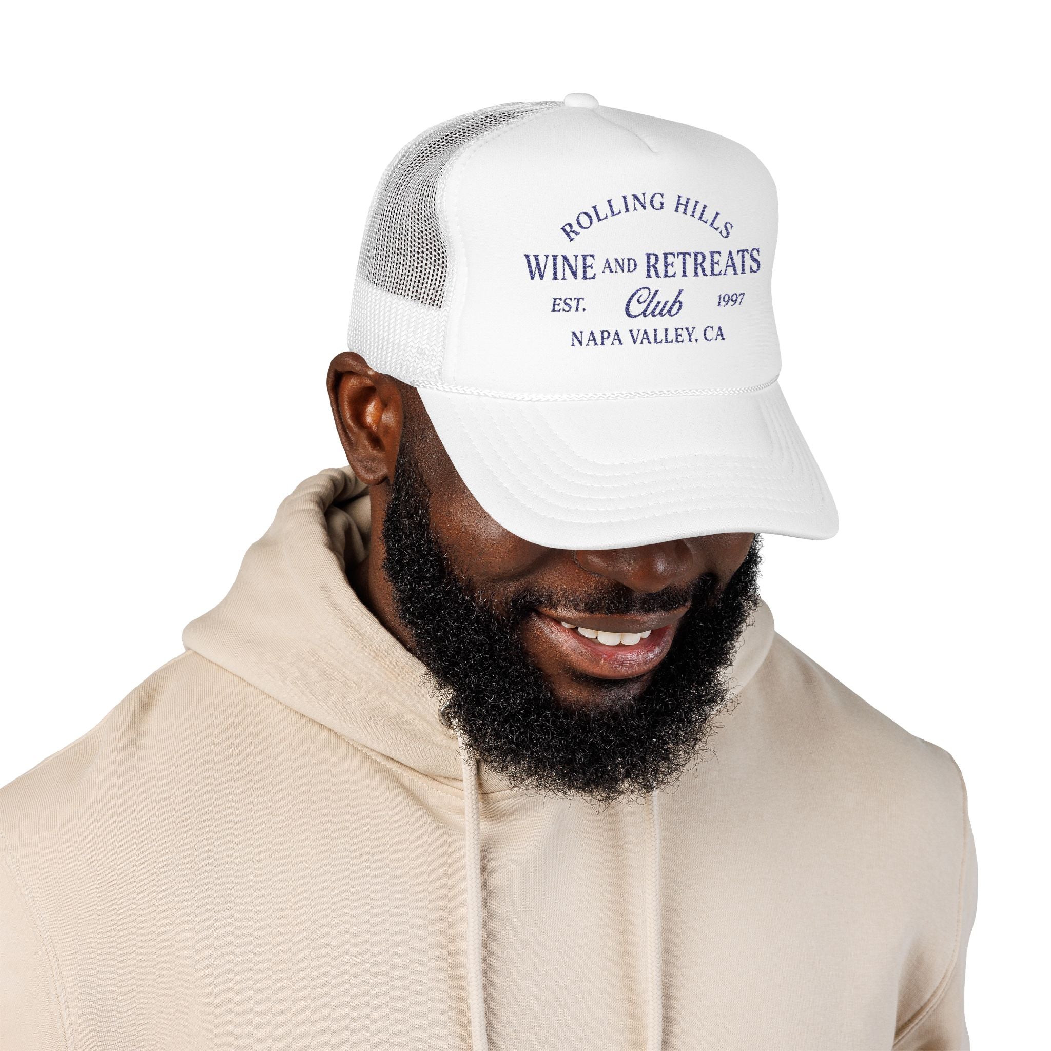 Vintage Wine Club Foam Trucker