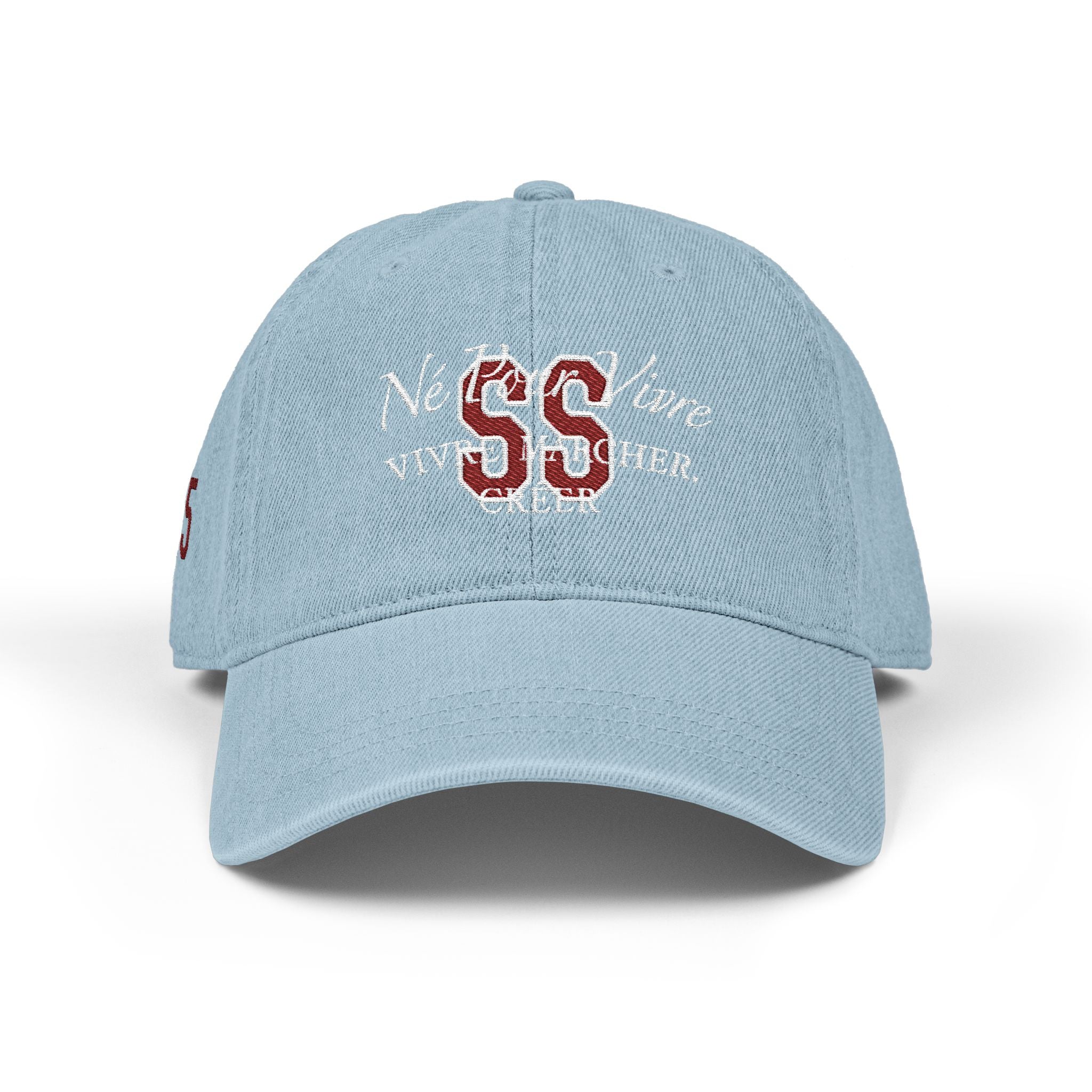 NPV Embroidered Denim Hat