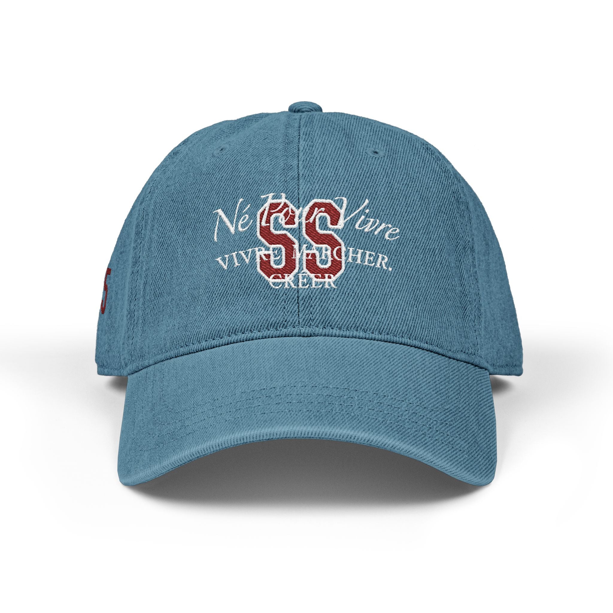 NPV Embroidered Denim Hat