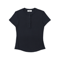 Modal Bodycon Henley Shirt