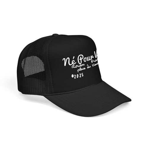 Black Trucker Hat