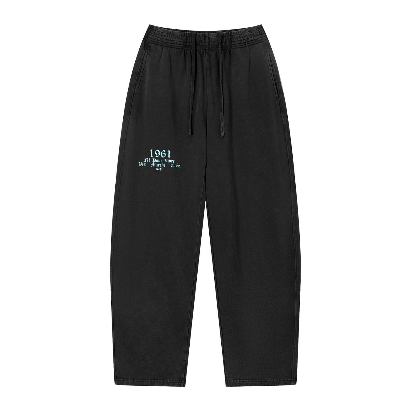 Unisex Vintage Wash Loose Sweatpants