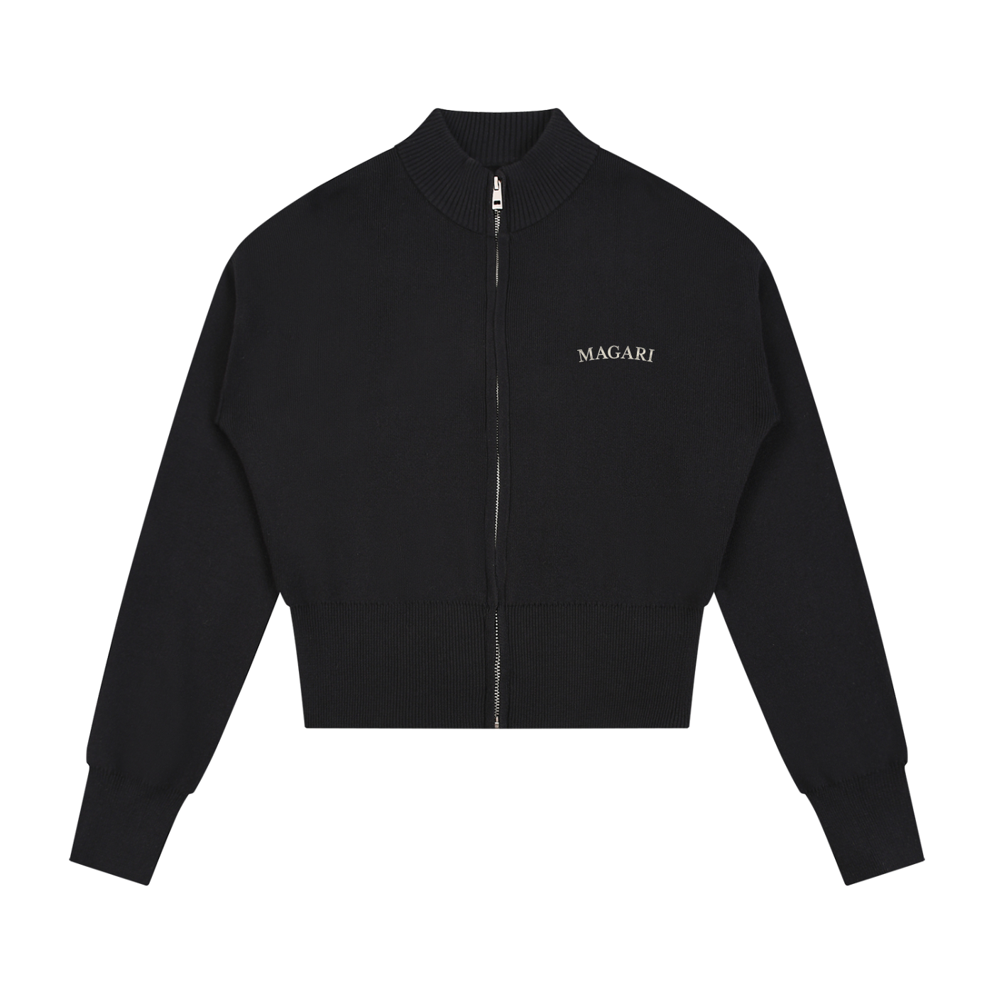 Women’s Mock Neck Zip Up Cardigan