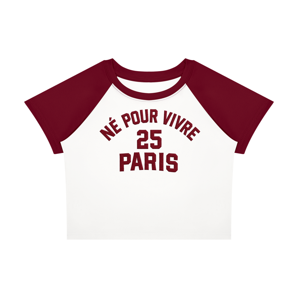 Women’s Raglan Color Block Baby T-Shirt