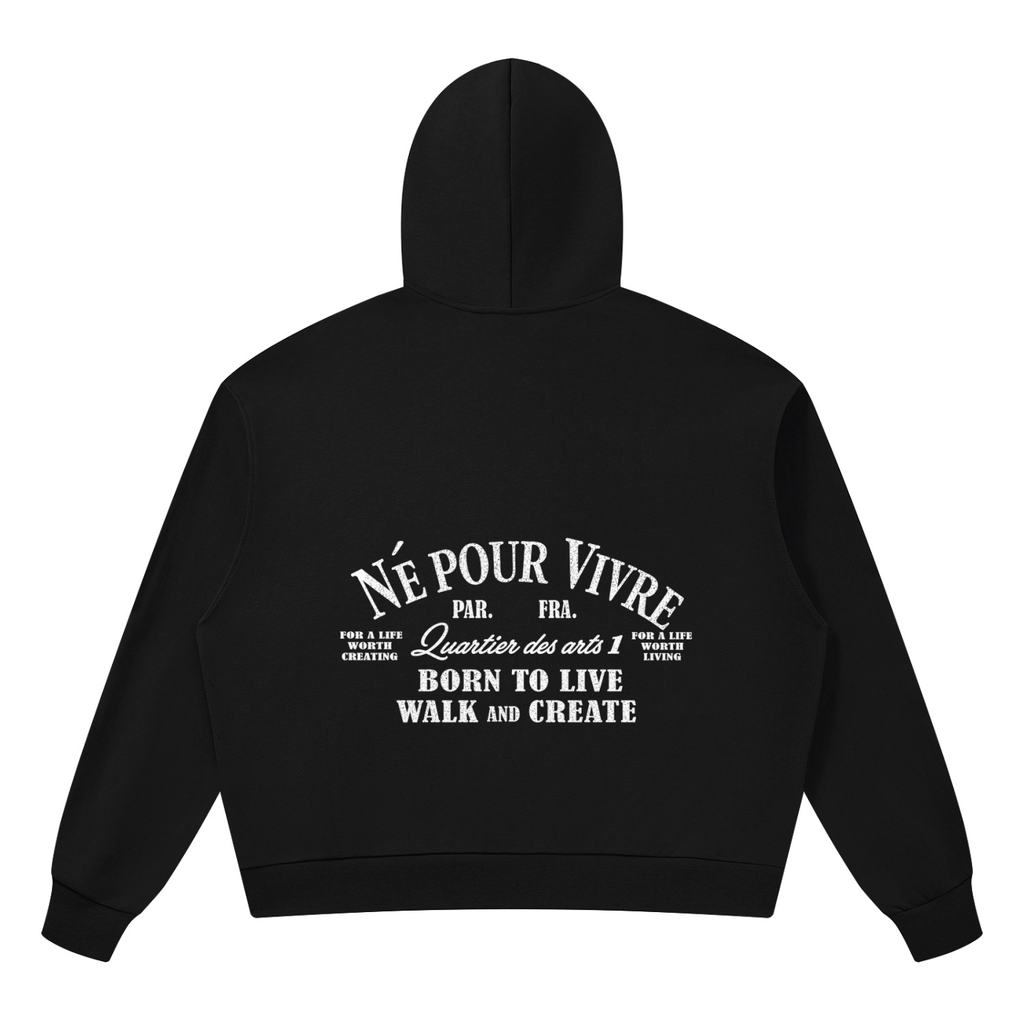 Unisex Drop Shoulder Hoodie