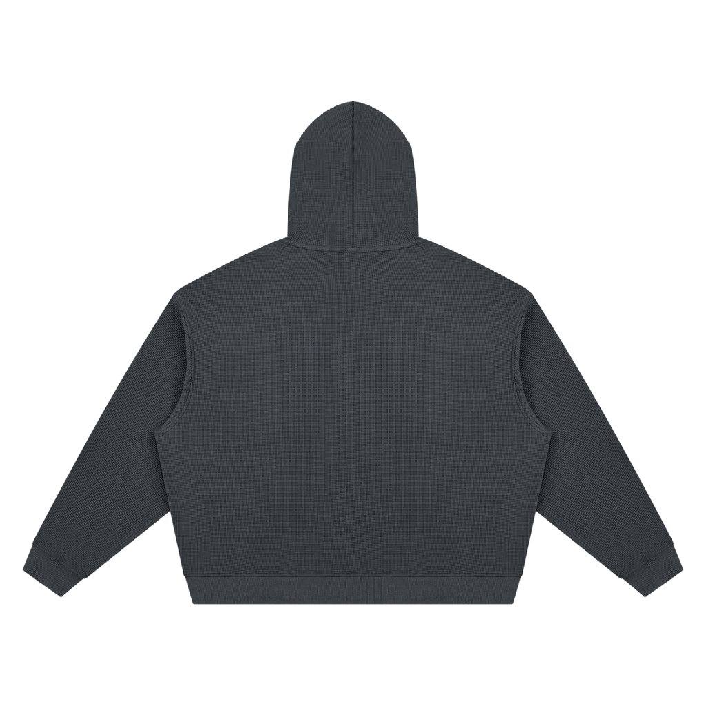 Unisex Waffle Boxy Hoodie