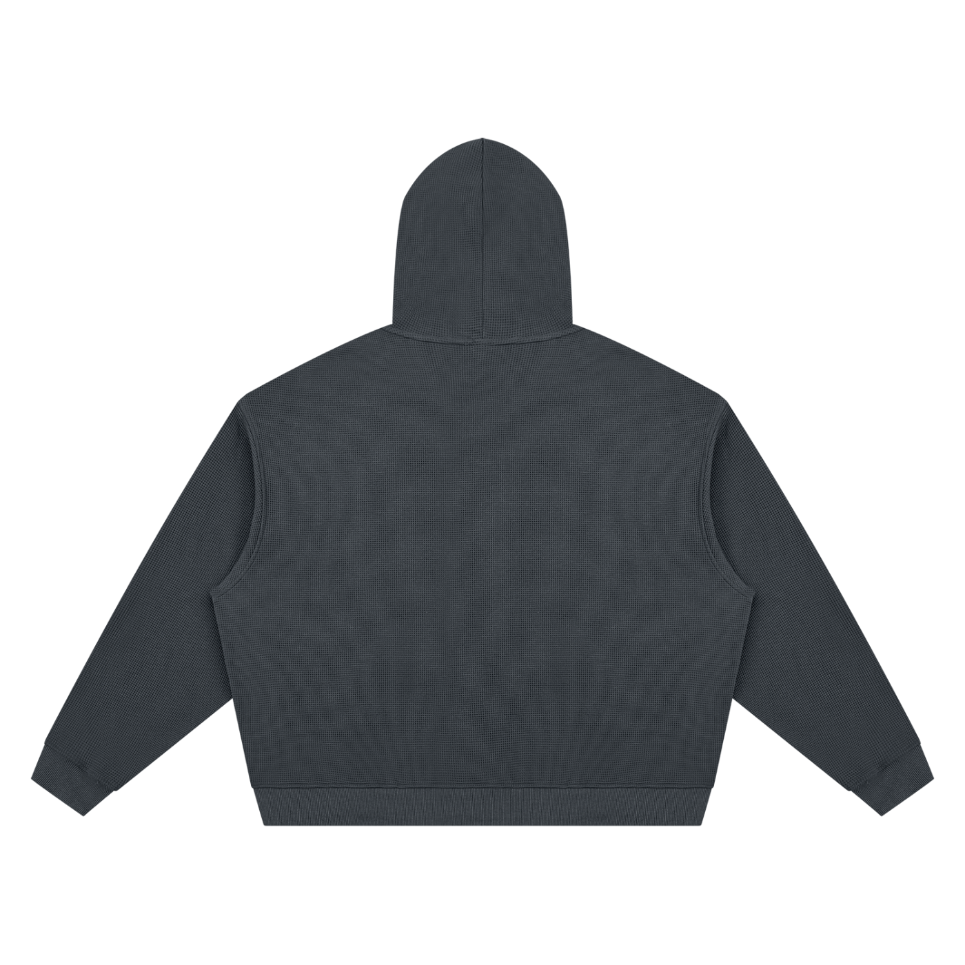 Unisex Waffle Boxy Hoodie