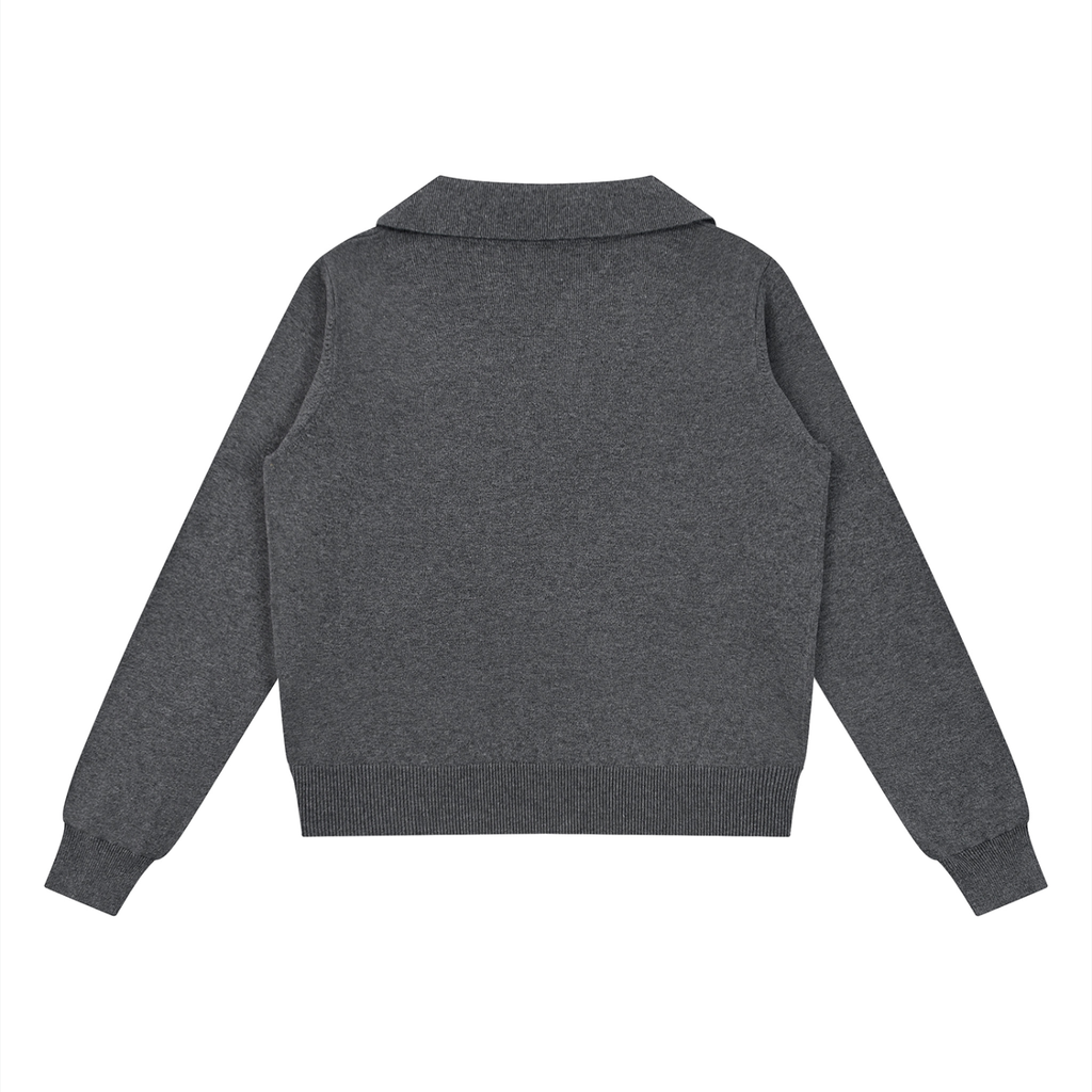 Women’s Collared Pullover Knit Sweater