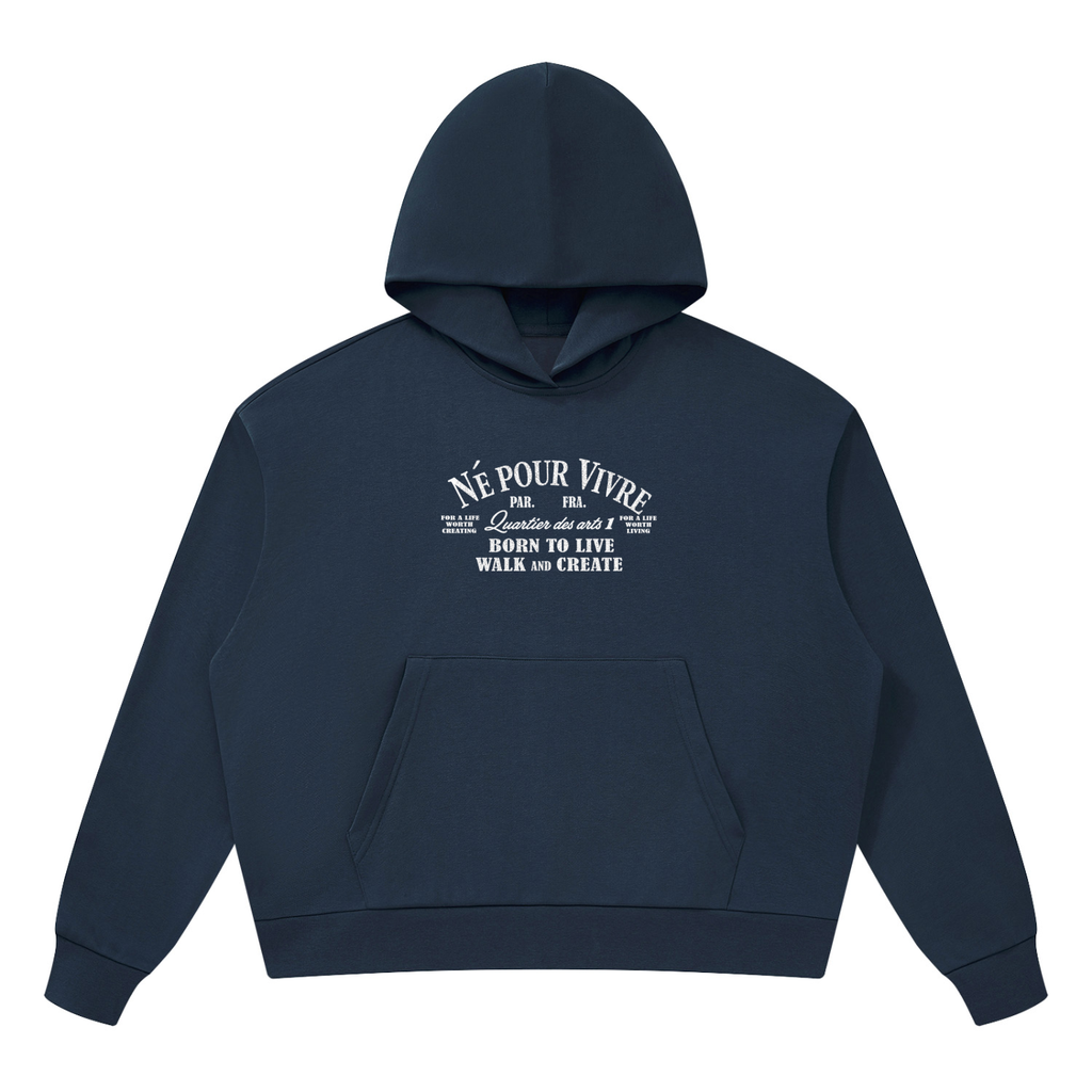 Unisex Drop Shoulder Hoodie