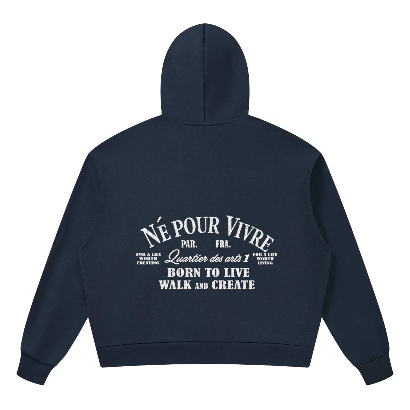 Unisex Drop Shoulder Hoodie