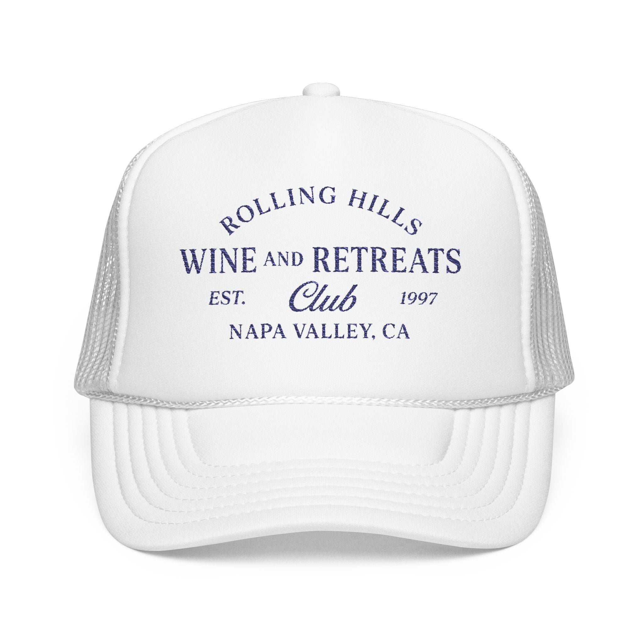Vintage Wine Club Foam Trucker