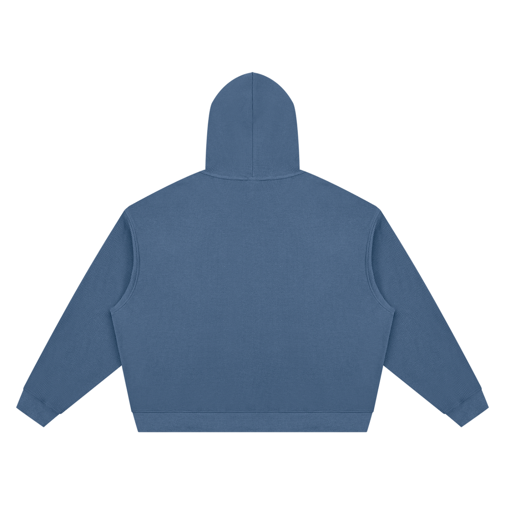 Unisex Waffle Boxy Hoodie