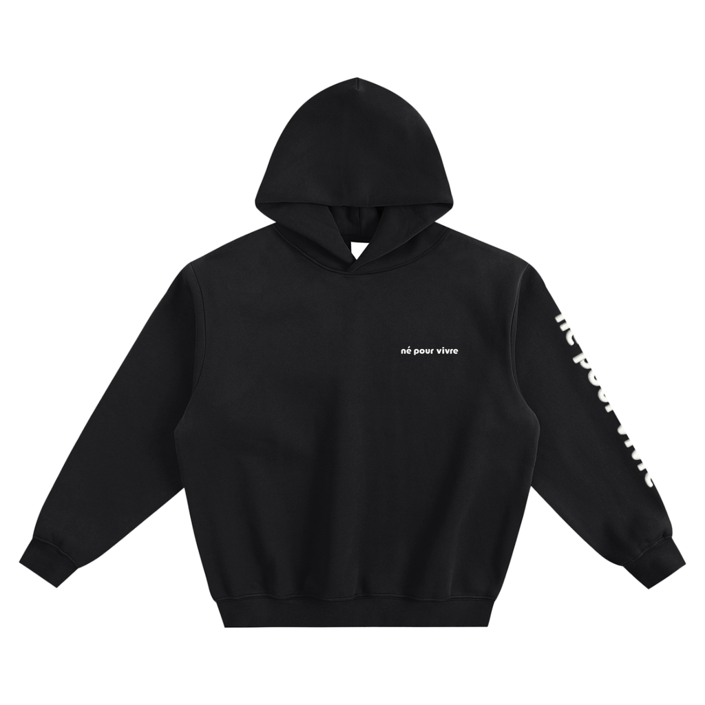 Fleeced Boxy Hoodie