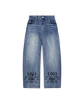 Sun Fade Heavyweight Denim Jeans