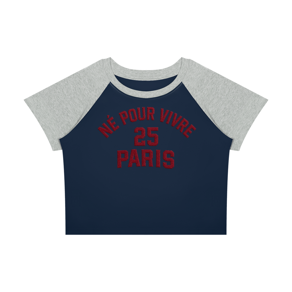 Women’s Raglan Color Block Baby T-Shirt