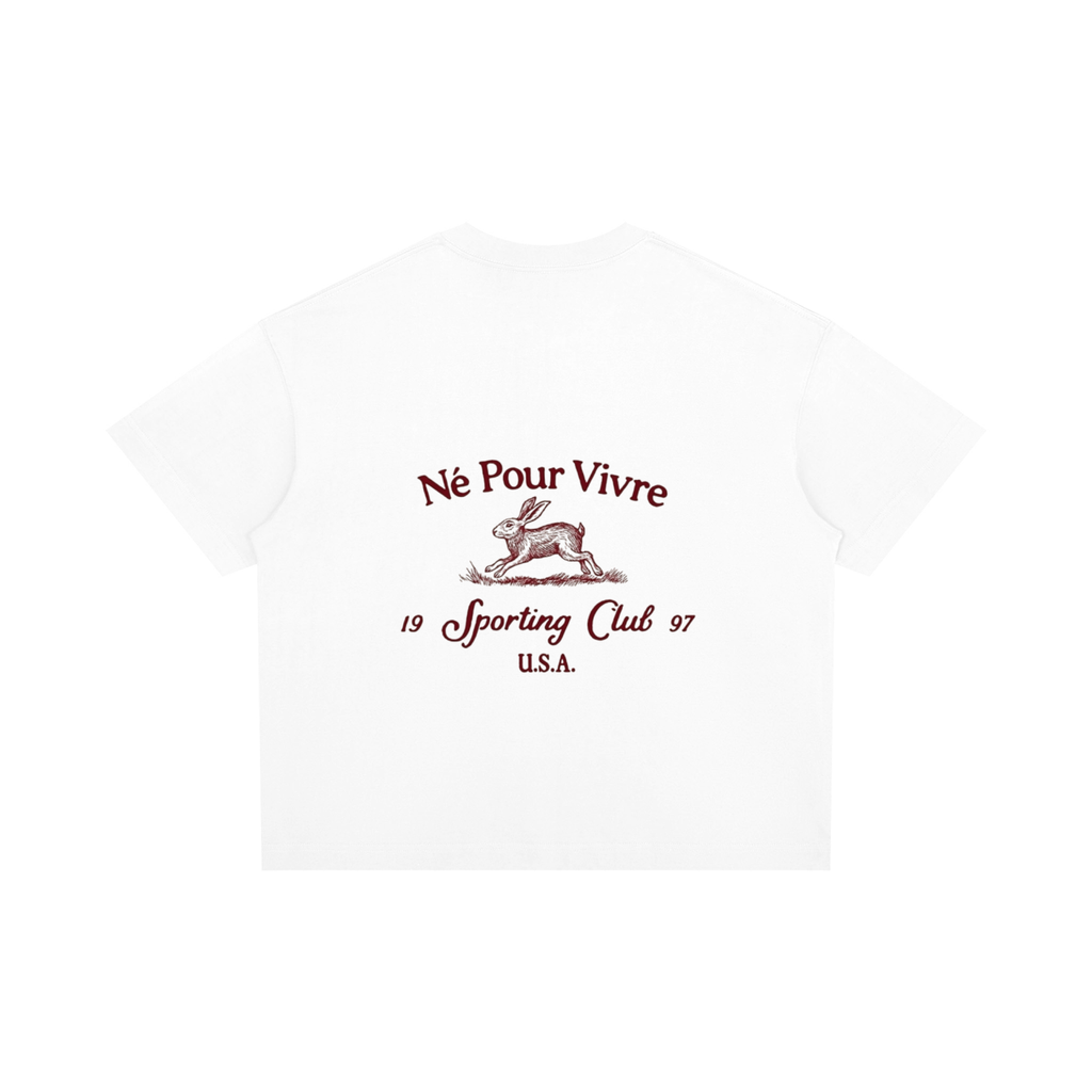 Unisex Boxy Drop Shoulder T-Shirt