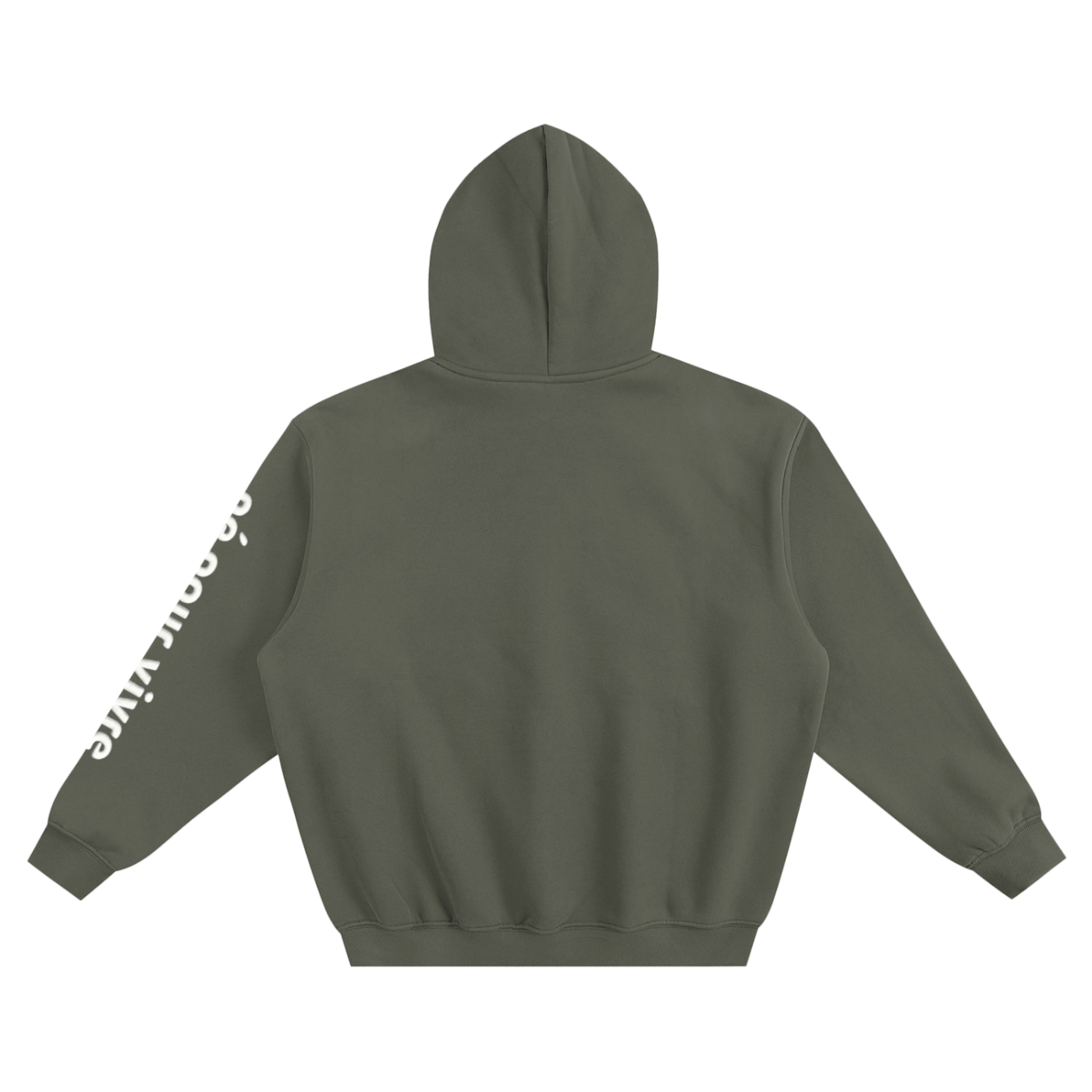 Fleeced Boxy Hoodie