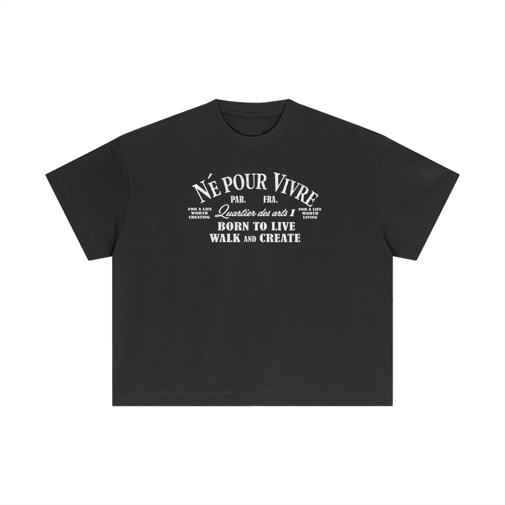 Essential Cotton Boxy T-Shirt