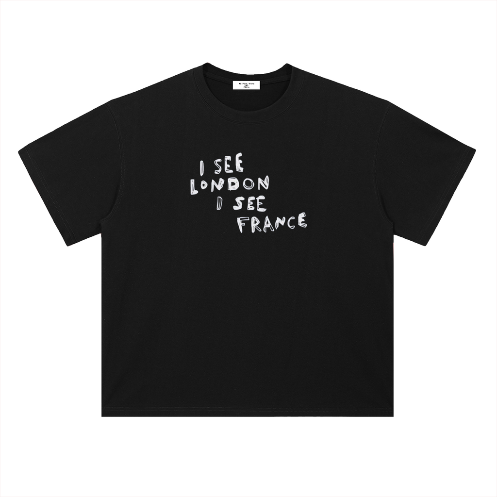 Heavyweight Drop Shoulder Cotton T-Shirt