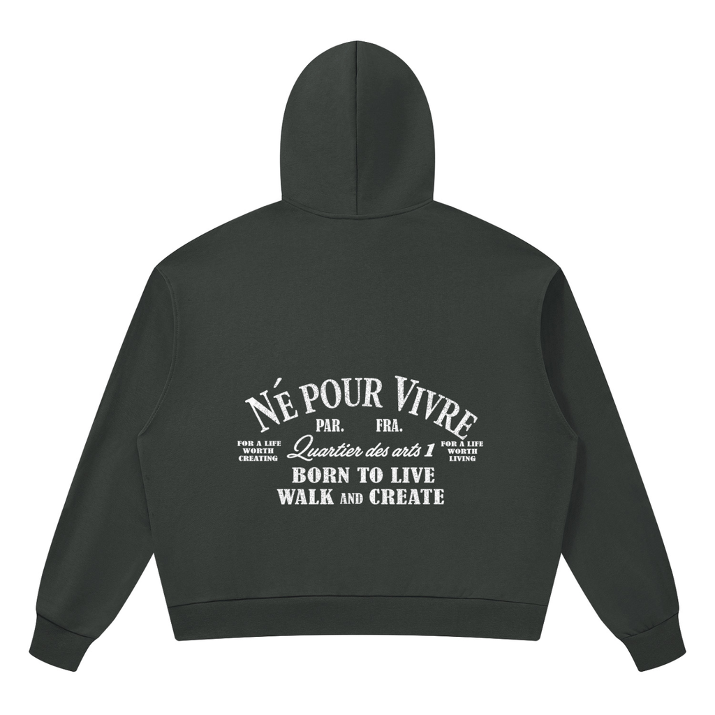 Unisex Drop Shoulder Hoodie