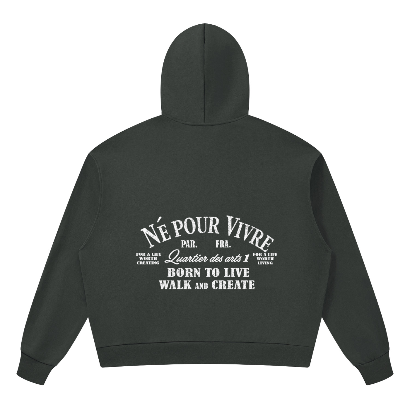 Unisex Drop Shoulder Hoodie