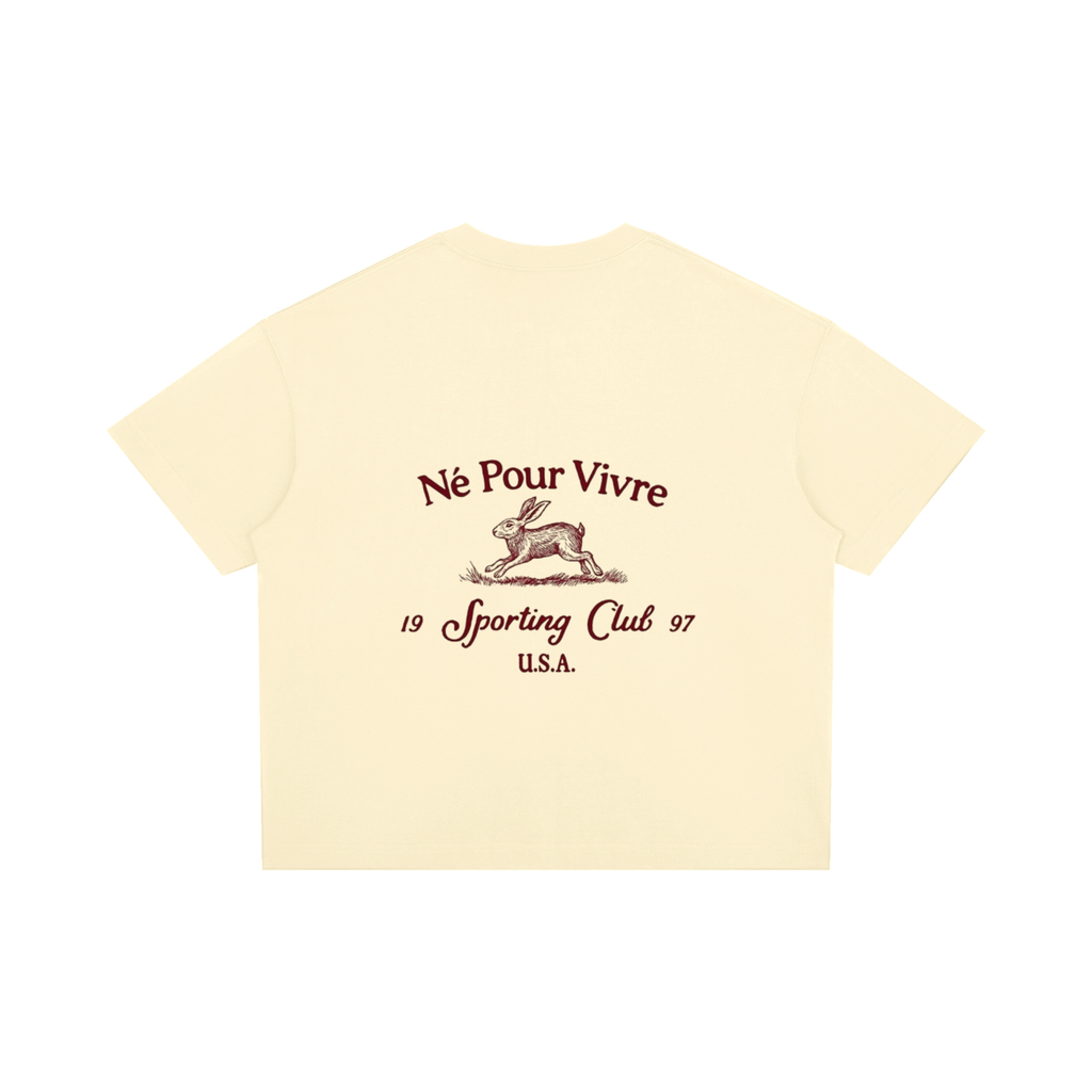 Unisex Boxy Drop Shoulder T-Shirt