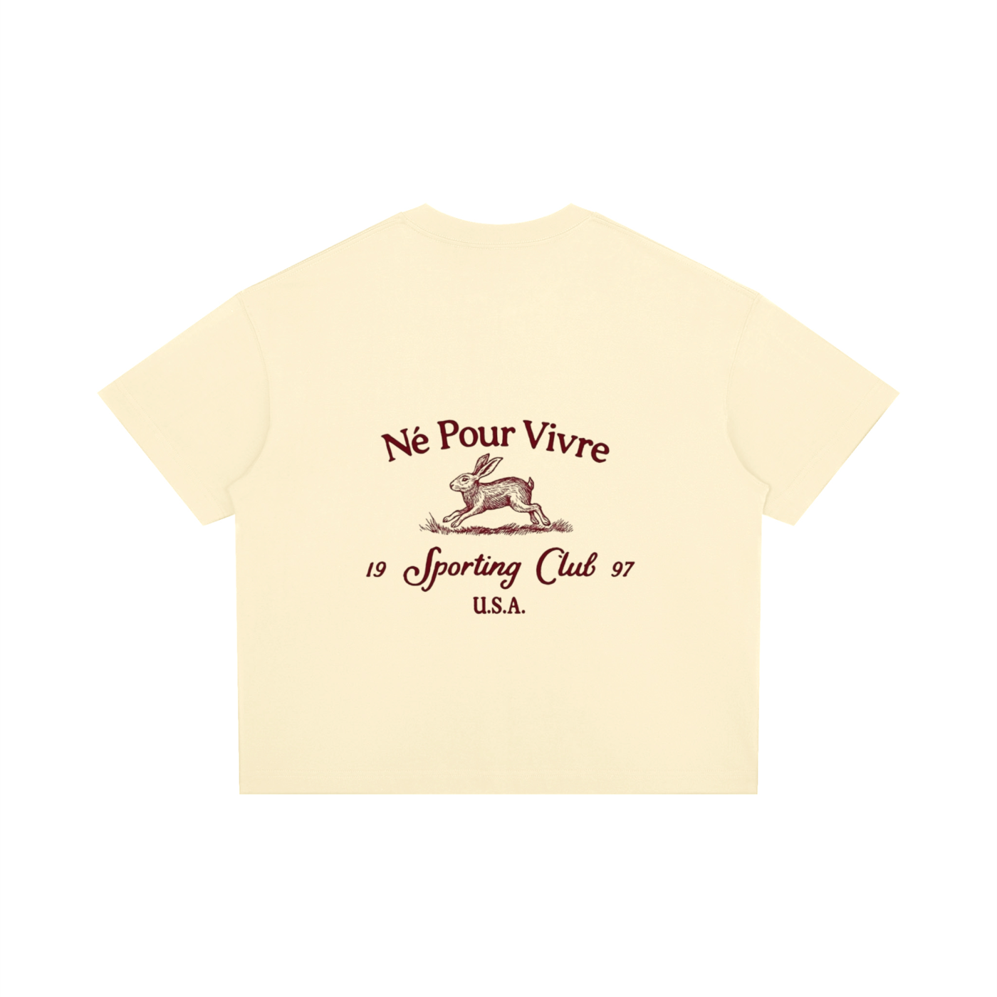 Unisex Boxy Drop Shoulder T-Shirt